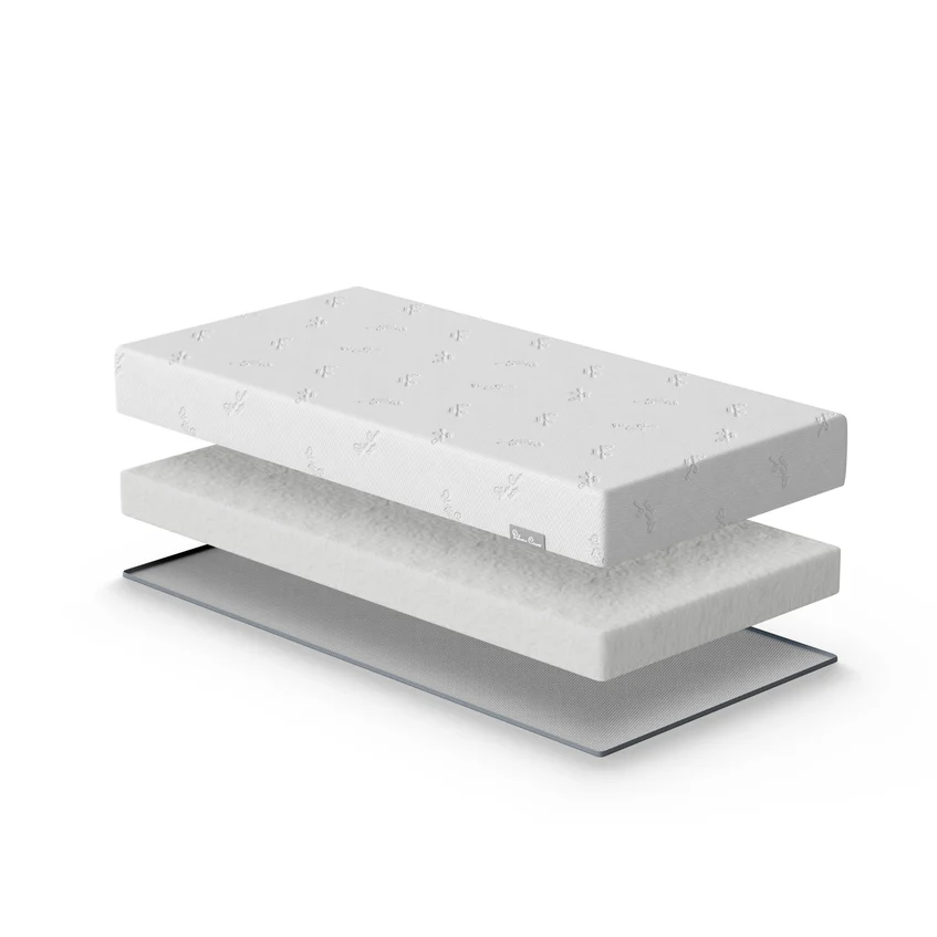 Bromley White 3 Piece Nursery Room Set With Mattress - Image 2