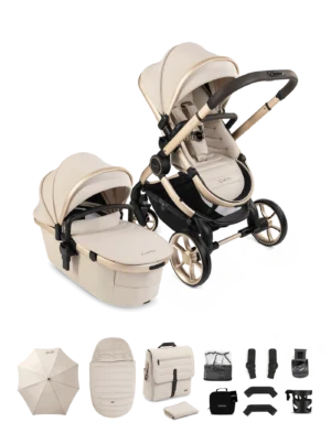 Peach 8 Pushchair and Carrycot - Pushchair Bundle