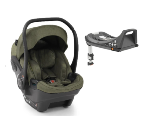 egg® Shell Infant Car Seat with ISOFIX Base - Hunter Green