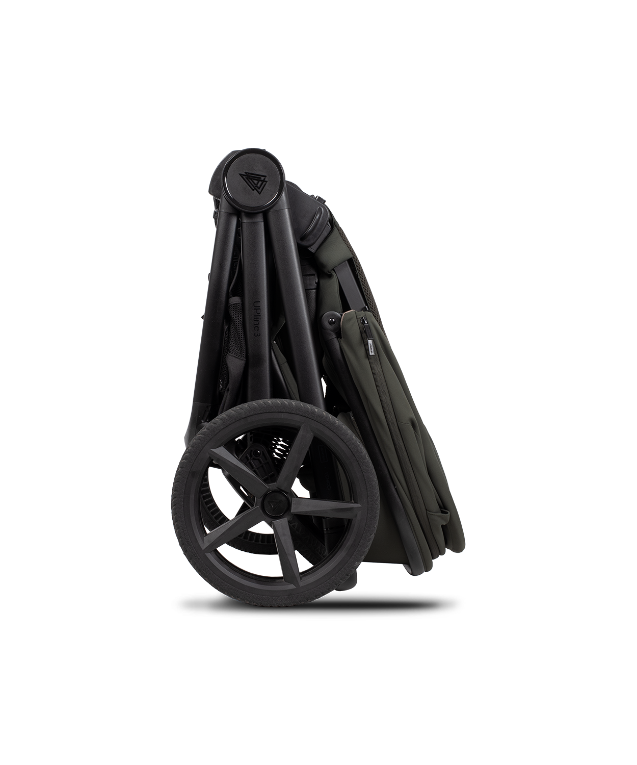 Hunter x Venicci Upline 3 Dark Olive Pram - Image 7