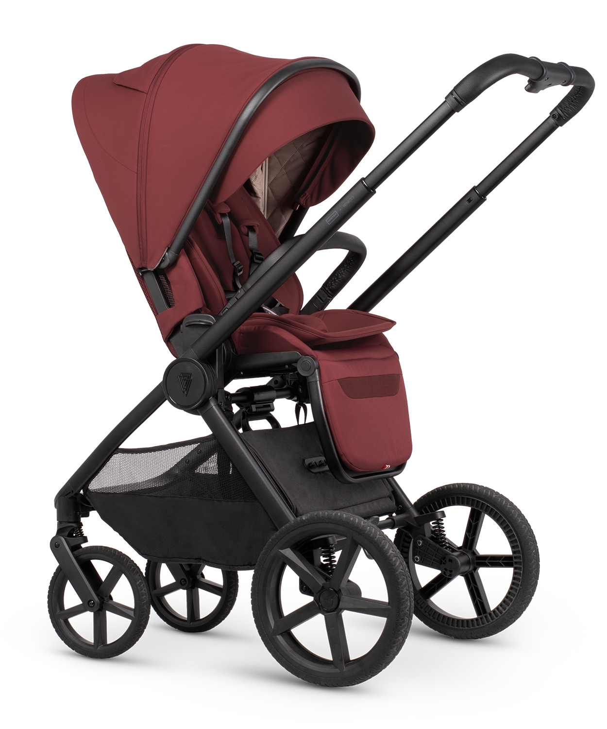 Hunter x Venicci Upline 3 Red Pram - Image 8