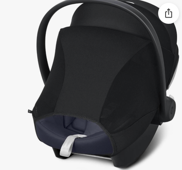 Cybex Cloud/Aton sun canopy/shade UV protection - Image 2