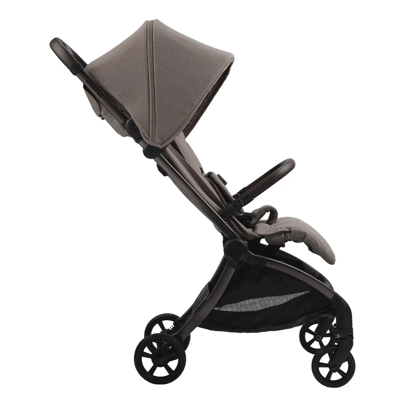 Bababing | imi Travel Pushchair | Auto Fold Compact Stroller | Minky - Image 3