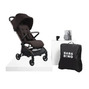 Bababing | imi Travel Pushchair | Auto Fold Compact Stroller | Kofe