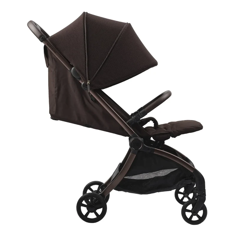Bababing | imi Travel Pushchair | Auto Fold Compact Stroller | Kofe - Image 4