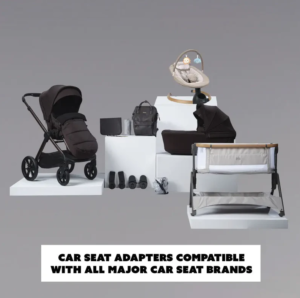 Bababing Raffi Travel System | 14 Piece 3-in-1 Pushchair Bundle