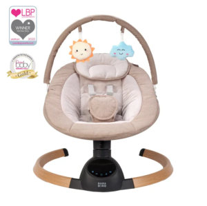 Bababing | Hub 2 Electric Baby Swing | Bluetooth-Enabled Automatic Rocker