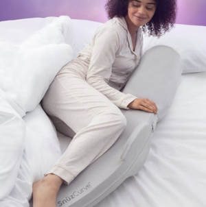 Snuz Curve pregnancy Pillow - Grey