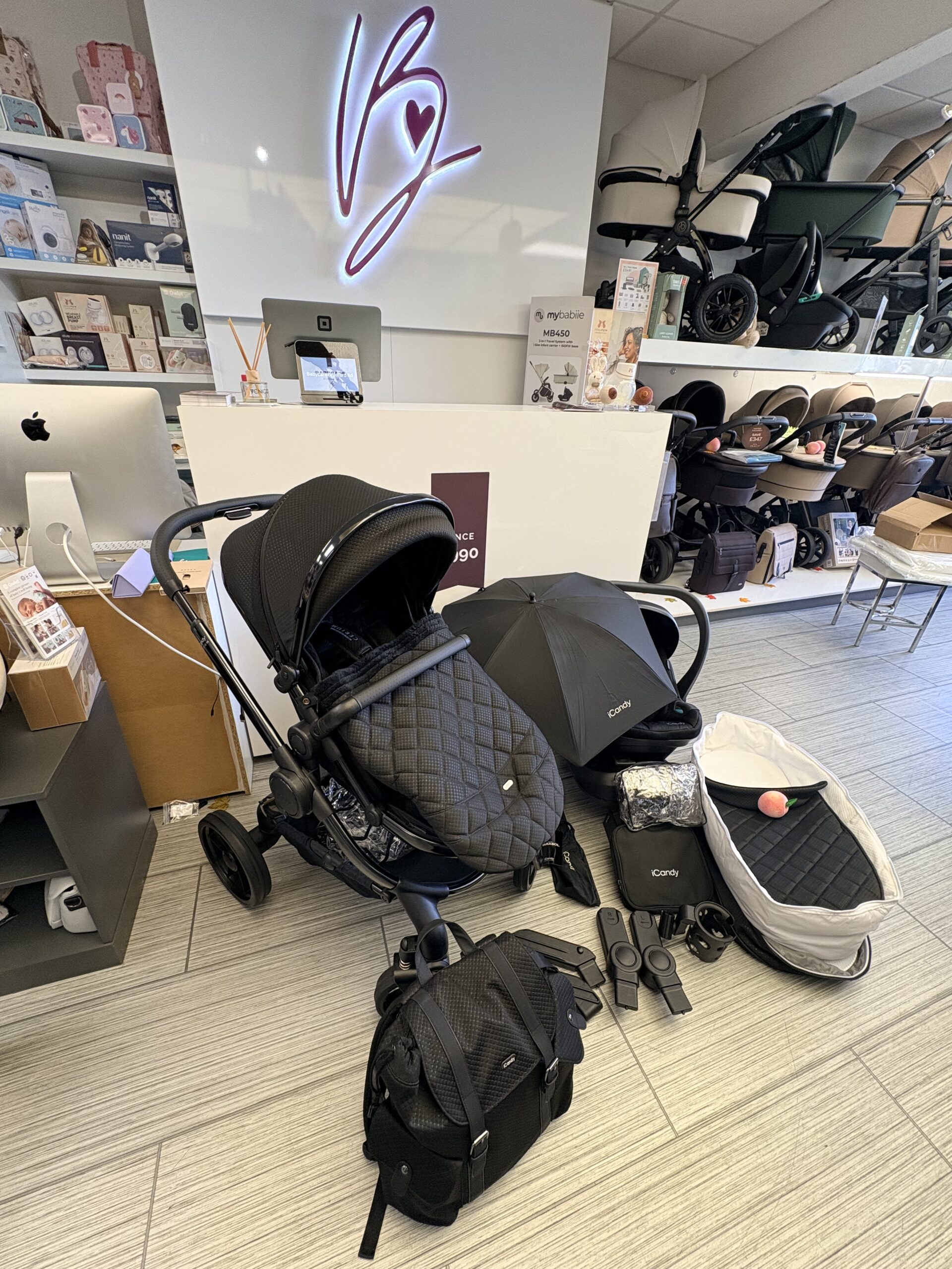 iCandy peach 7 Cerium pram bundle - Image 2