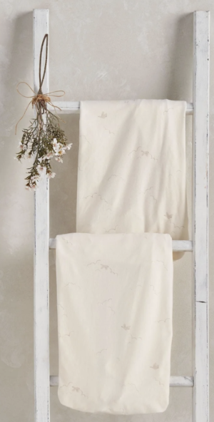 Mamas and Papas Cot Bed Fitted sheets - Welcome to the world Duckling