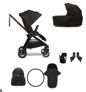 Mamas and Papas Ex Display Strada bundle - Diamond Black