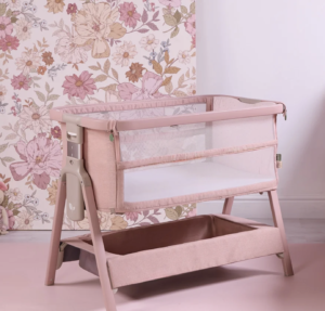 Tutti Bambini CoZee Zen bedside crib - Blush